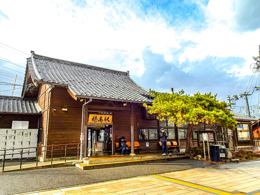 穂高駅の写真