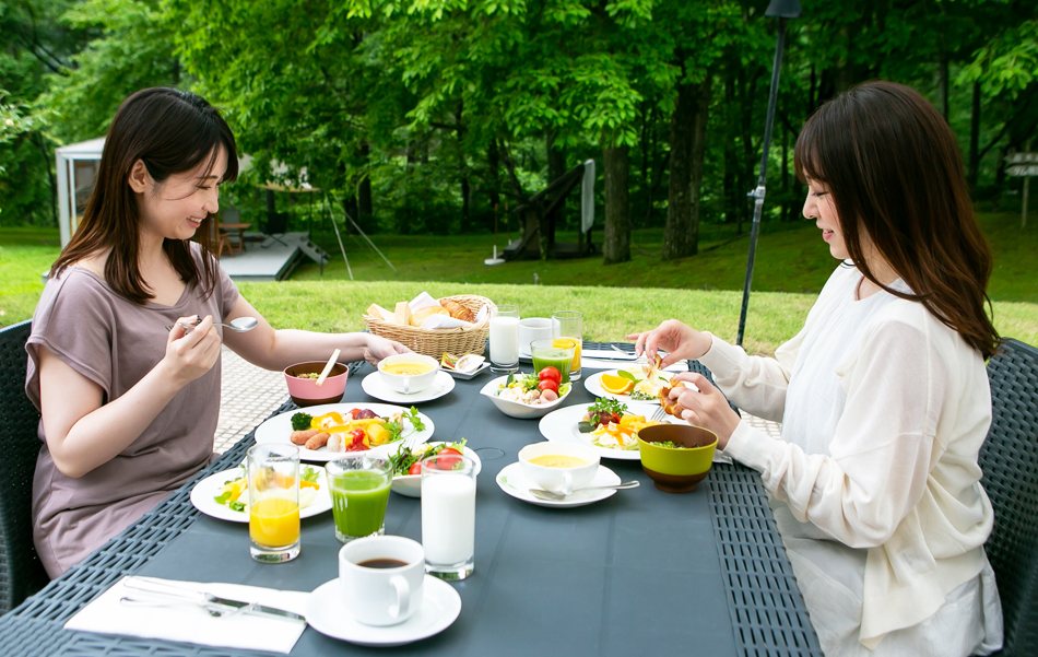 朝食バイキングのイメージ